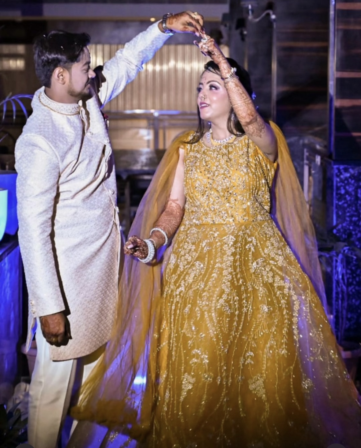 Engagement makeup look by Shrini Makeover