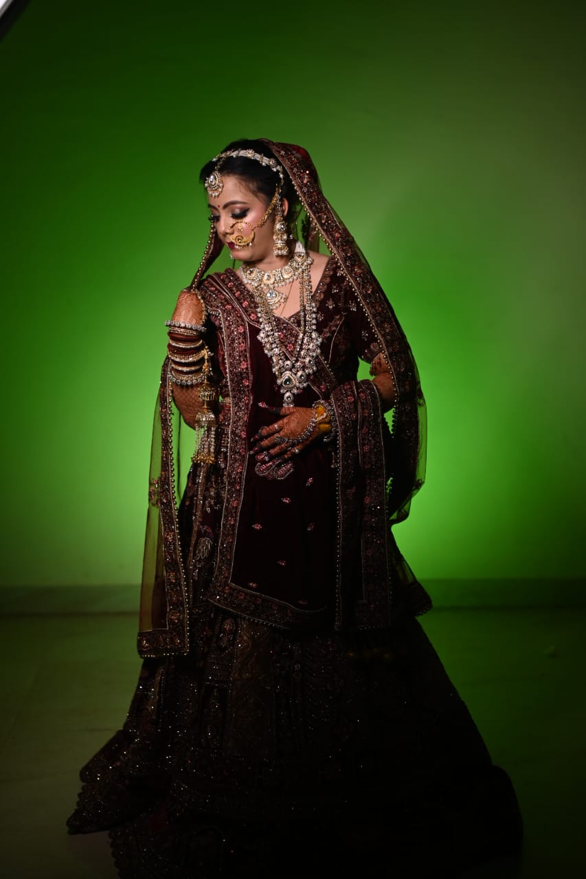 Bridal makeup look by Shrini Makeover