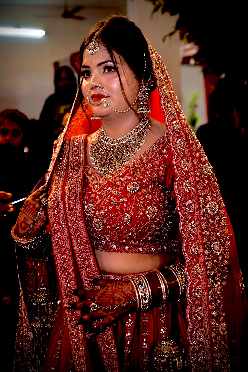 Bridal makeup look by Shrini Makeover