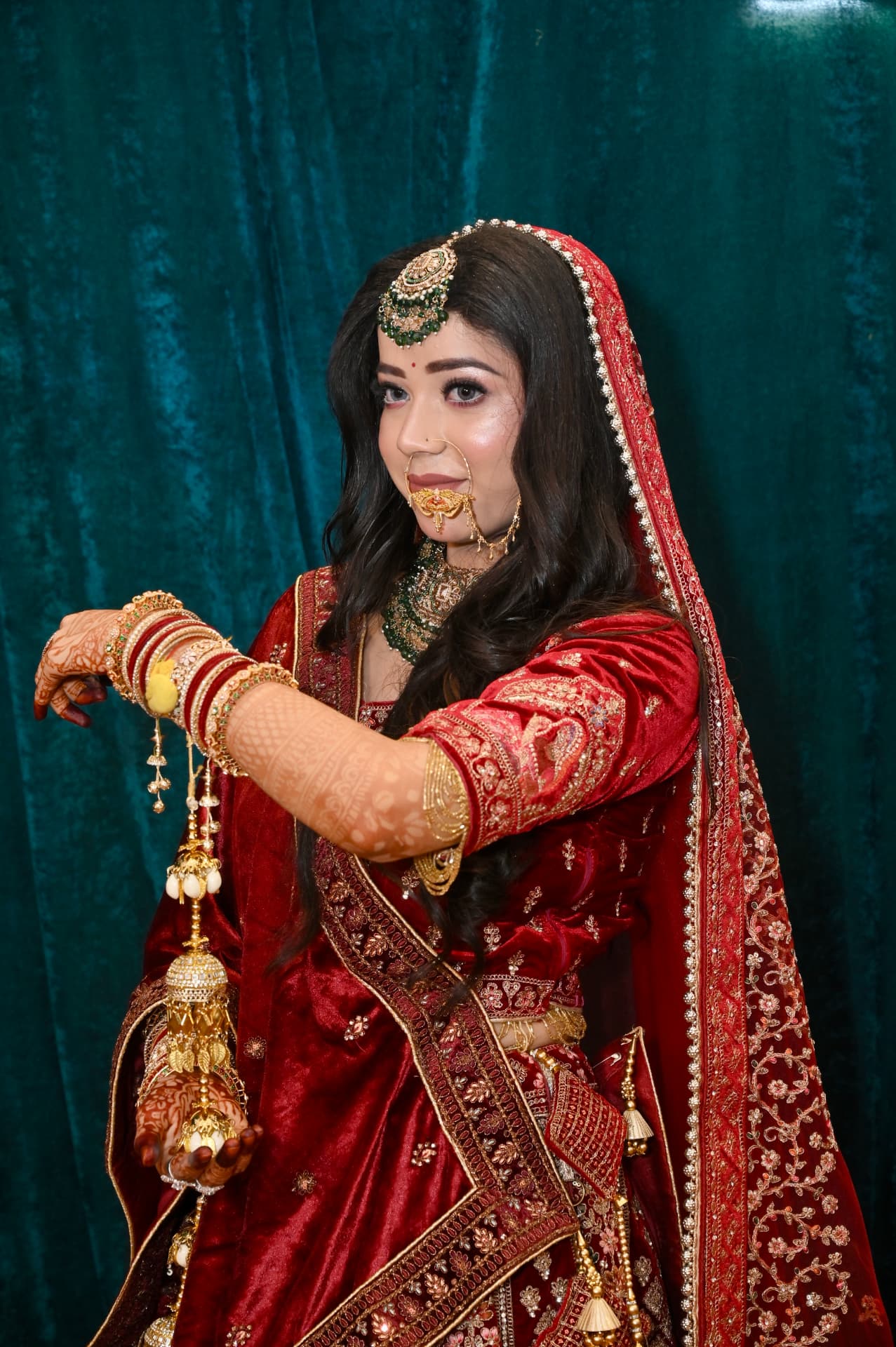 Bridal makeup look by Shrini Makeover
