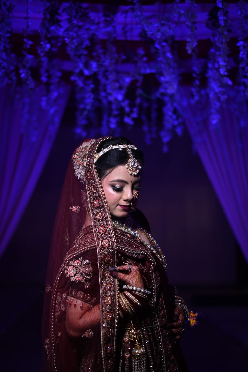 Bridal makeup look by Shrini Makeover