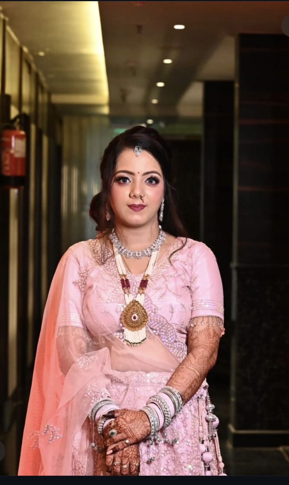 Engagement makeup look by Shrini Makeover