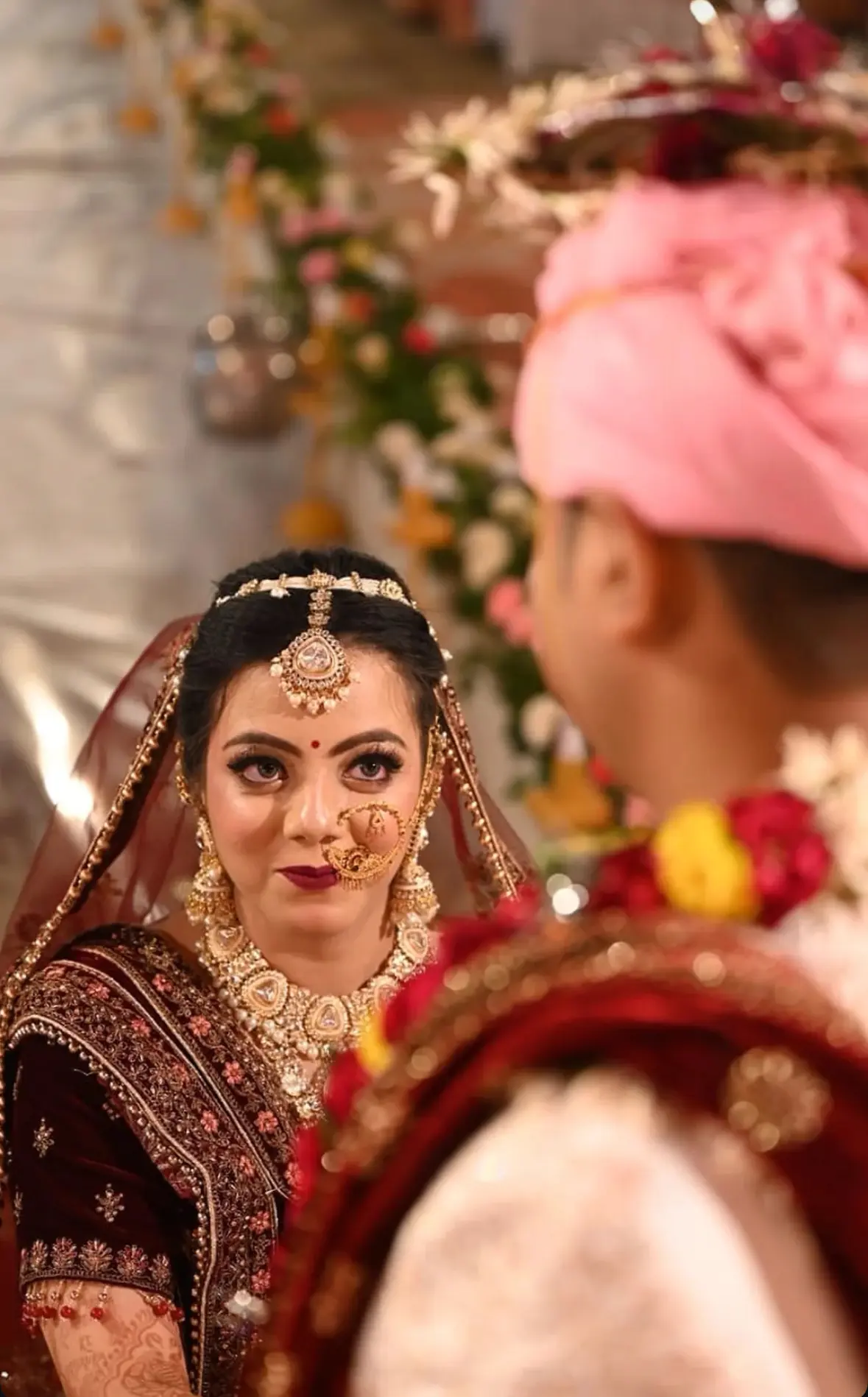 Bridal makeup look by Shrini Makeover